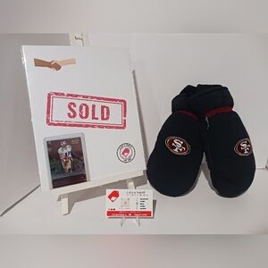 San Francisco 49ers Gloves Thinsulate 3M Thermal Insulation Size S/M